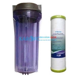Bộ cốc lọc thô 10 inch và lõi bông