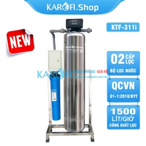 Bộ lọc tổng đầu nguồn gia đình KTF-311i - 2 cấp, Van tự động