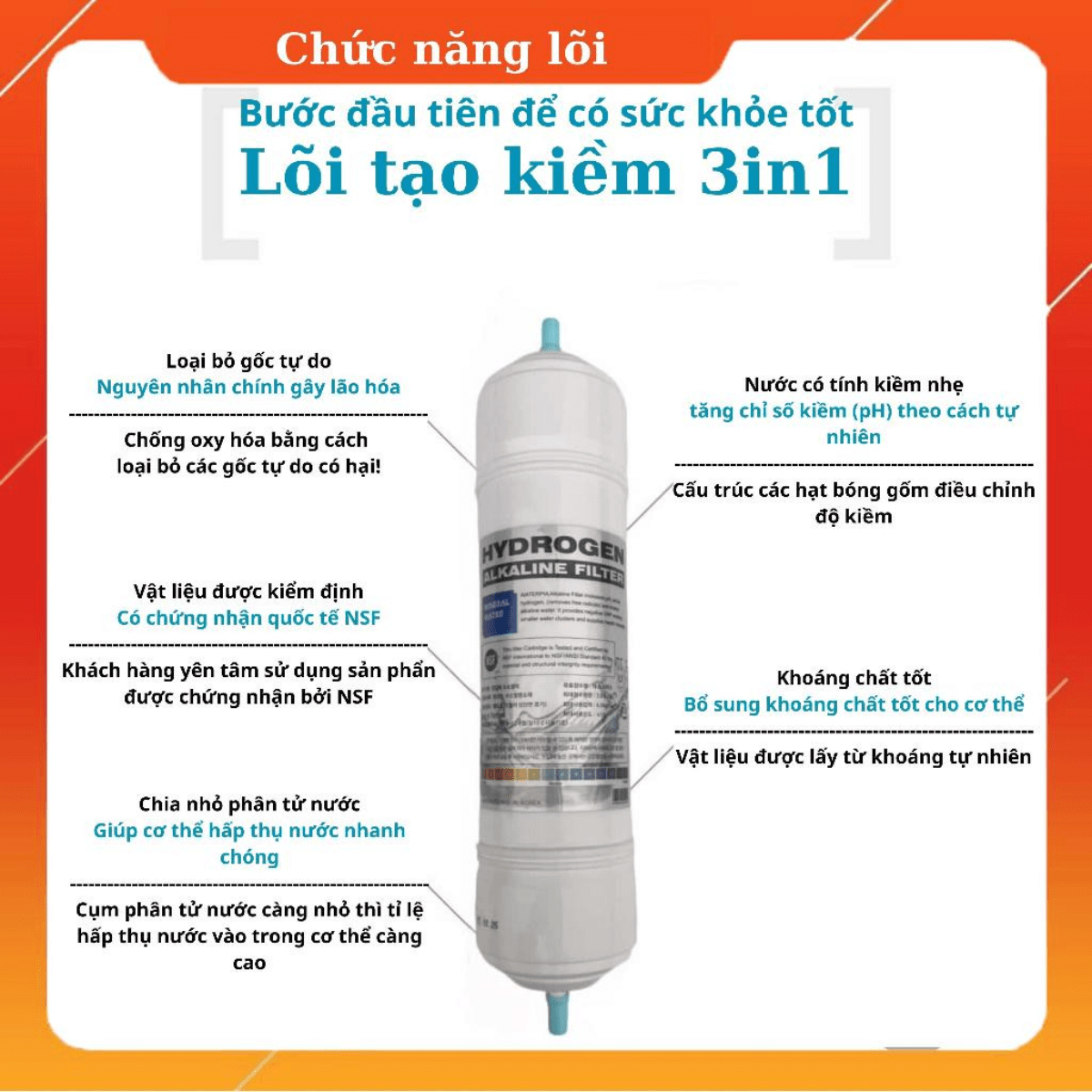 loi-loc-nuoc-ion-kiem-4-8 Chức năng Lõi lọc nước ion kiềm