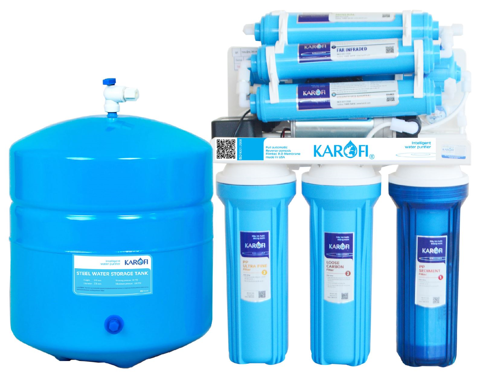 Máy lọc nước Karofi ERO