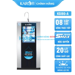 Máy lọc nước Karofi sRO KSI80-A + ORP + UV10 Lõi Mới 2022