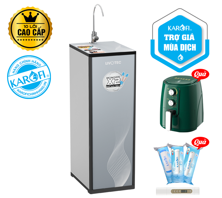 Máy lọc nước Karofi Livotec LRC110-T