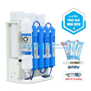 Máy lọc nước Karofi SLIM S-S038 + UV Tự Động 100%