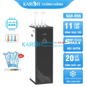 Máy lọc nước nóng lạnh Karofi KAD-D66