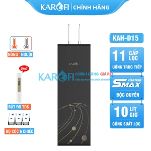 Máy lọc nước nóng nguội Karofi KAH-D15
