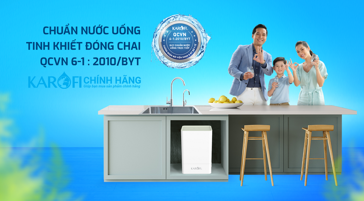 Máy lọc nước Karofi KAQ-U98