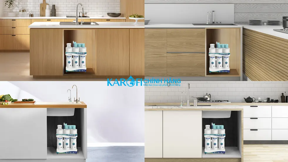 Máy lọc nước Karofi KAQ-U95 Pro sang trọng hiện đại