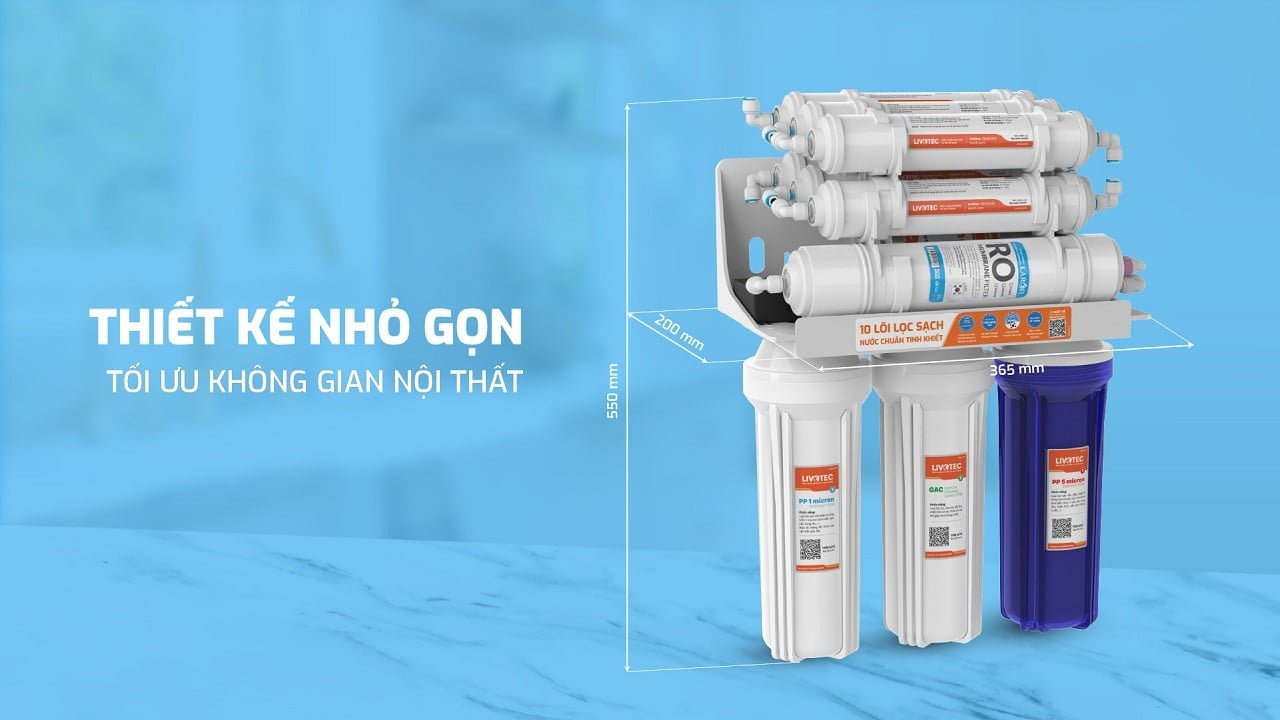 Máy lọc nước Karofi Livotec 216